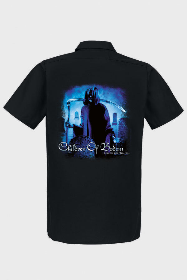 Follow The Reaper Cover Work Shirt
