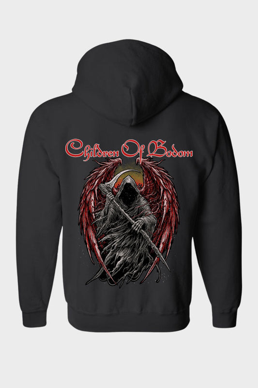 Touch like Angel Of Death Zip Hoodie